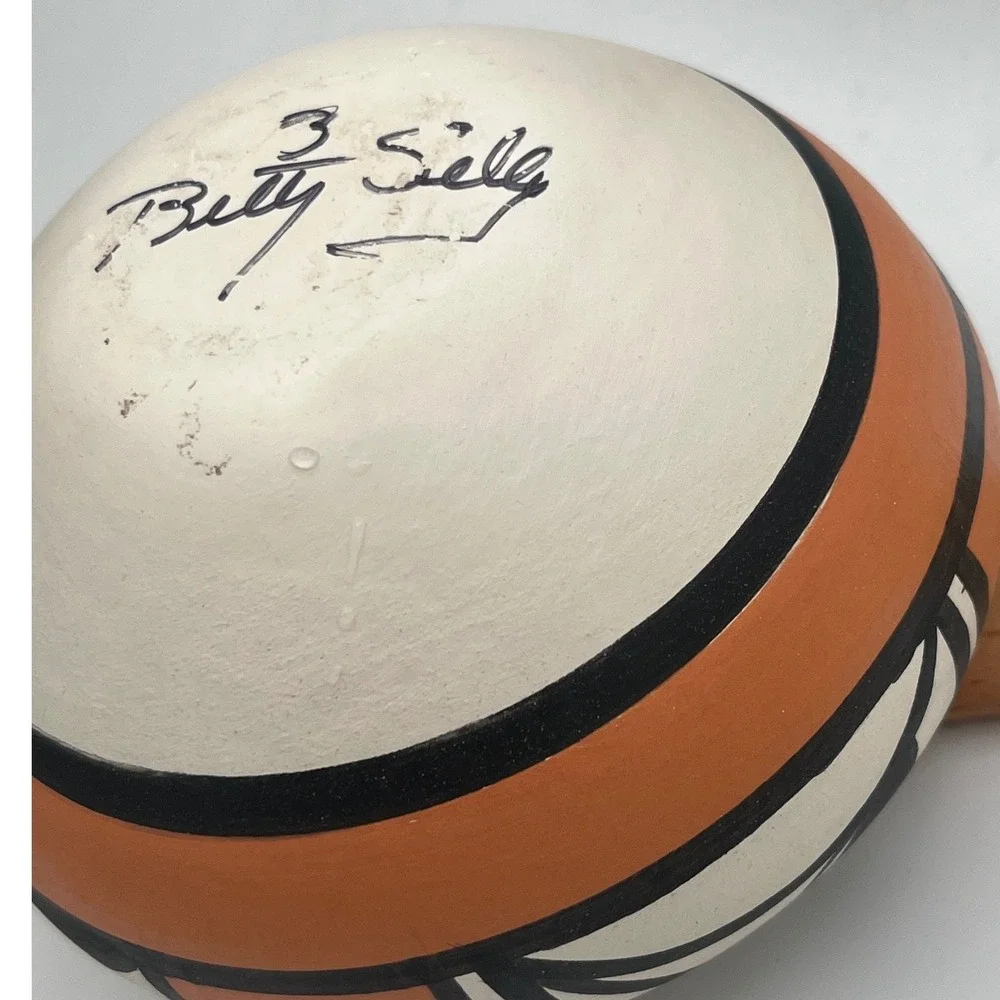 Vintage Betty Selby Desert Pueblo Pottery Bowl Signed‎